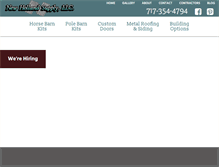 Tablet Screenshot of newhollandsupply.com